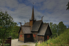 Garmo stavechurch at Maihaugen, Lillehammer