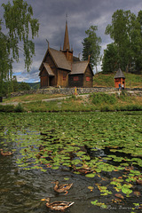 Garmo stavechurch at Maihaugen, Lillehammer