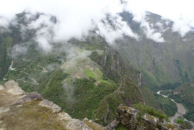 View From Huayna Picchu Summit