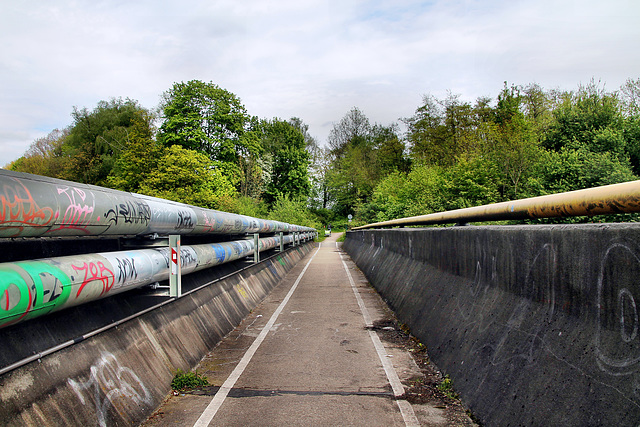 Brücke über dem Sheffield-Ring (Bochum) / 27.04.2024