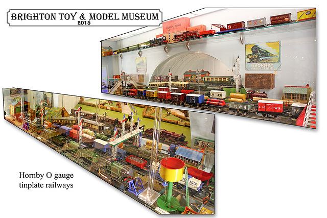 Hornby O gauge railways - Brighton Toy & Model Museum - 31.3.2015