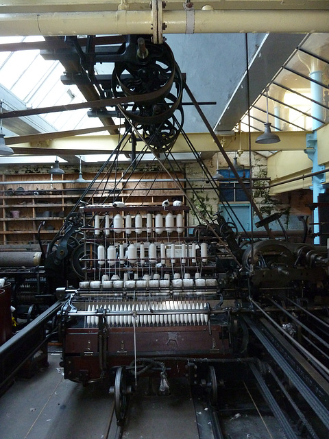 Original machinery at work