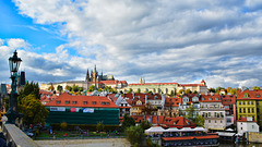 Blick auf  Hradchany Prag