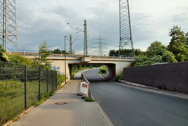 Zum Logistikpark, Eisenbahnbrücke (Wanne-Eickel) / 21.05.2018