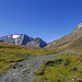 Auf dem Pass Diesrut in Lumnezia Kt Graubünden