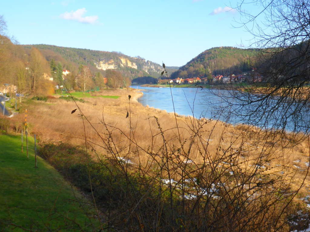 Radtour im Elbtal - 28.1.2016