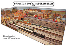 The main station 00 gauge - Brighton Toy & Model Museum - 31.3.2015