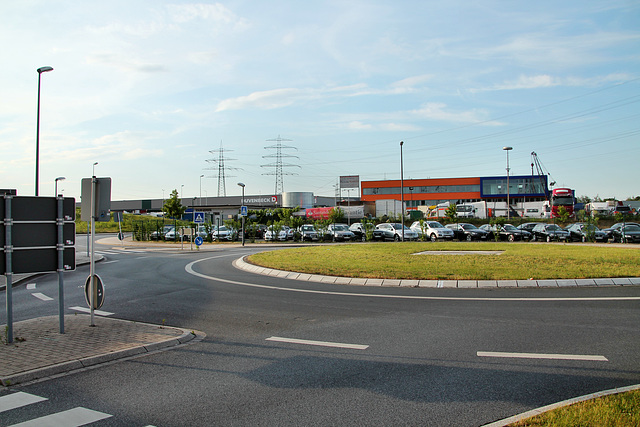 Zum Logistikpark, Kreisverkehr (Wanne-Eickel) / 21.05.2018