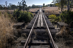 Abandoned rail.