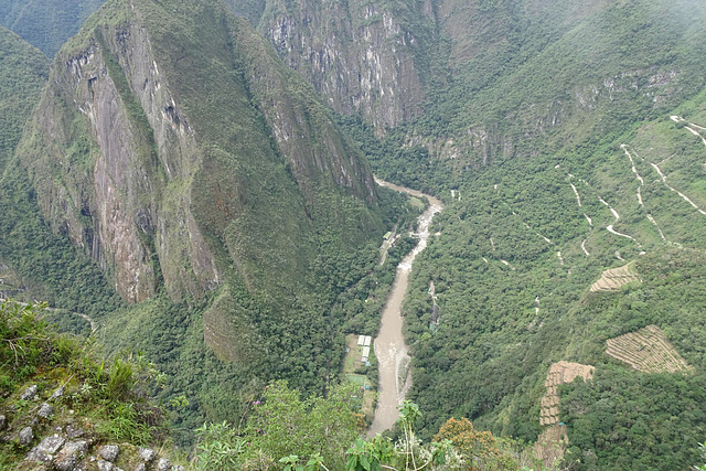 View From Huayna Picchu Summit