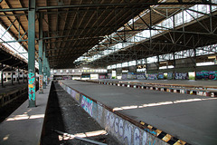 Abfertigungshalle des ehem. Güterbahnhofs Duisburg / 19.08.2018