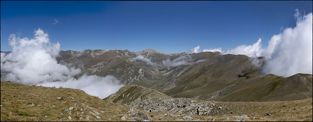 Pics de la Vaca, Infern, Freser i Bastiments des del cim del Balandrau