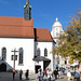 Blick zur Bruder-Konrad-Kirche