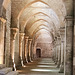 le cloître l'abbaye de Fontenay