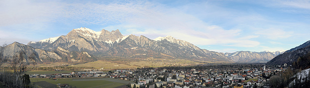 Blick zur Bündnerherschaft