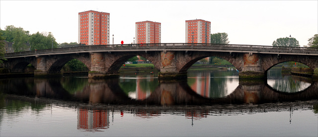 River Leven and Dumbarton Bridge