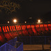 Fence around viewing area for Eder Dam