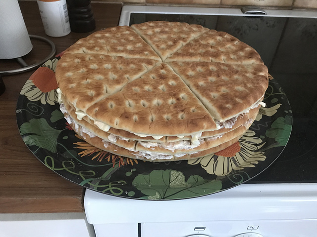 Mona's Swedish sandwich cake