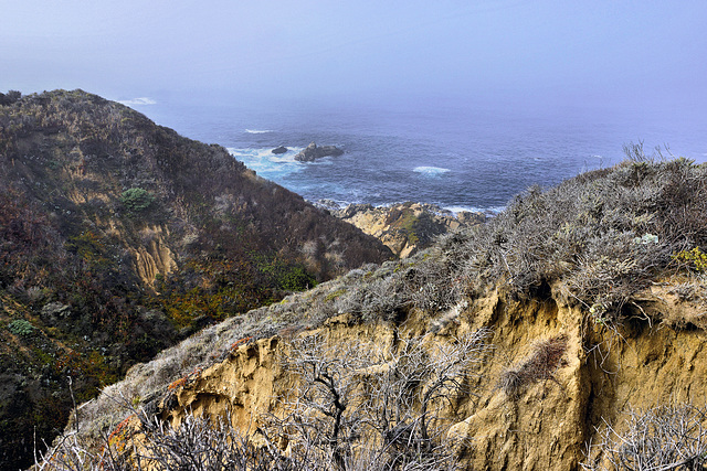 The Morning Mist Rolls In, Take 2 – Hurricane Point, Big Sur, Monterey County, California