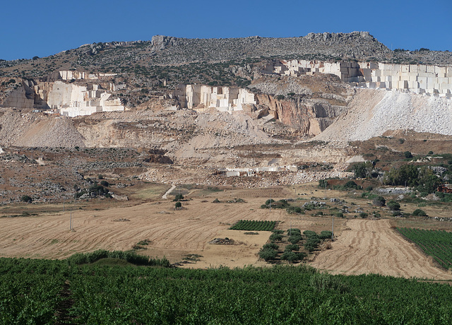 Marble quarry