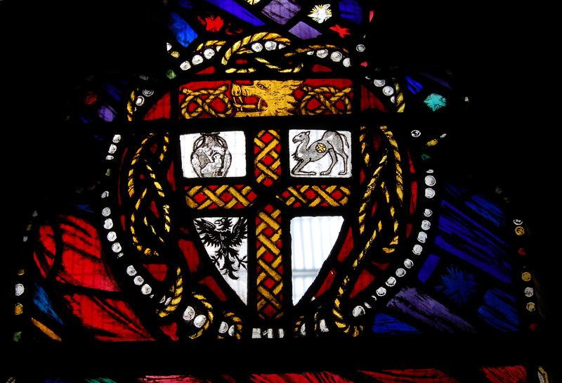 Detail of War Memorial Window, St Peter's Church, Glebe Street, Stoke on Trent, Staffordshire