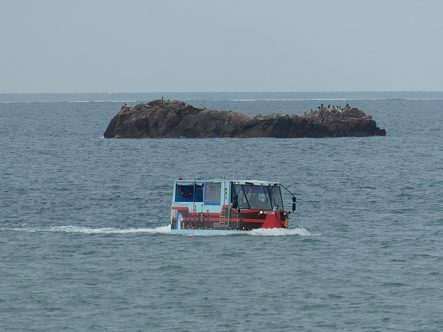 Jersey Heritage Trust amphibious bus - 4 Aug 2019 (P1030494)