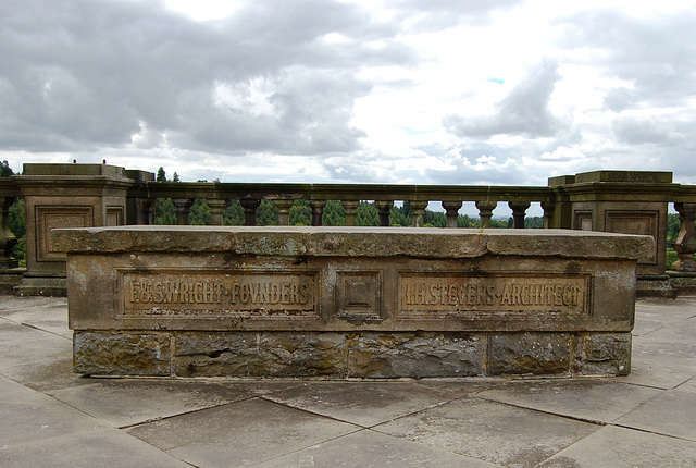 Terraced Garden Site of  Osmaston Manor, Derbyshire