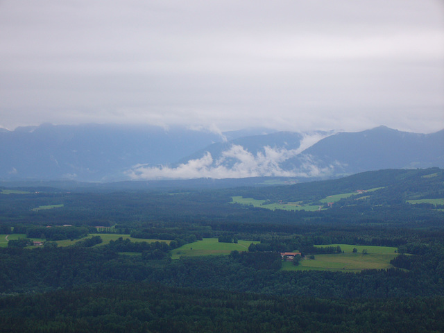 Blick vom Hohenpeißenberg