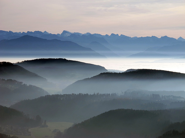 Rigi - hinter den sieben Hügeln