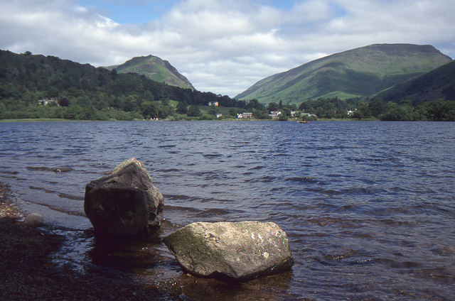 Helm Crag & Dunmail Raise from Grasmere 14th July 1996