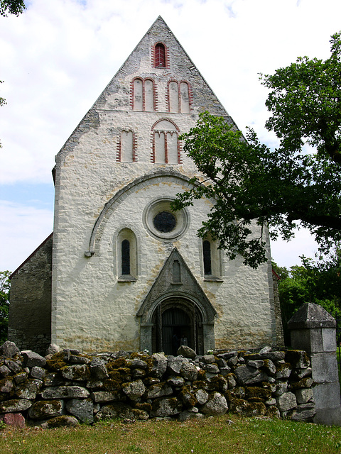 Valjala, älteste Steinkirche Estlands