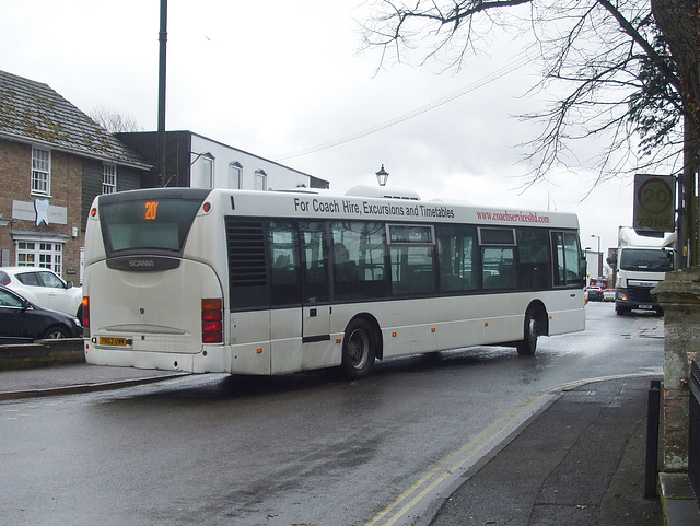 Coach Services of Thetford YN03 UWM in Mildenhall - 8 Mar 2018 (DSCF0912)