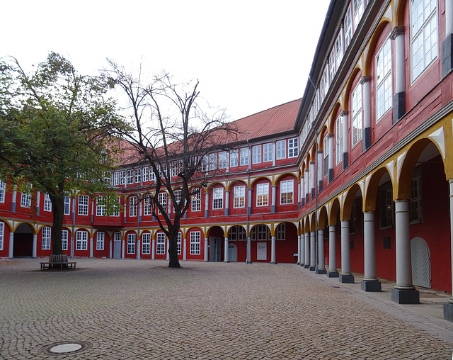 Hof vom Schloss Wolfenbüttel