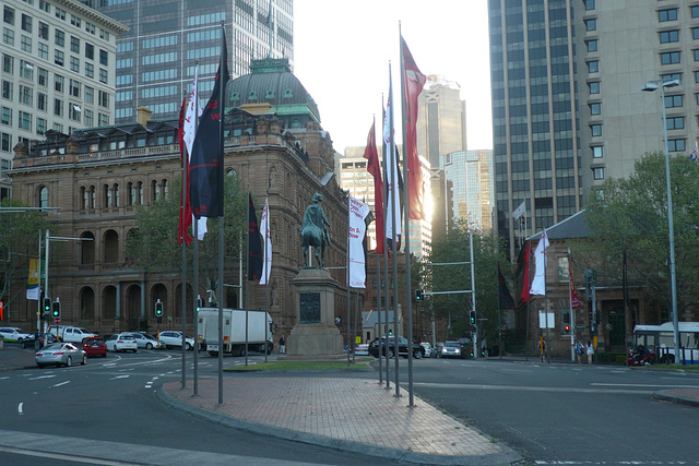 Looking Down Bridge Street