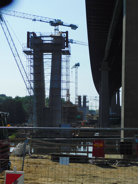 Neubau der Rader Hochbrücke