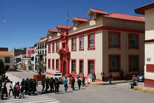 Easter Parade In Puno