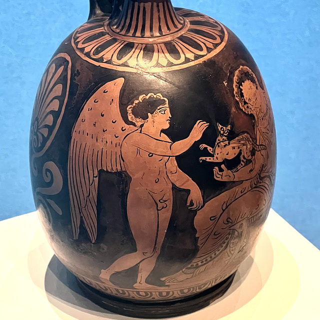 Rijksmuseum van Oudheden 2024 – Aphrodite, Eros, dove and cat