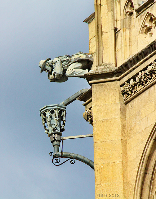 Erfurt, Wasserspeier am Rathaus