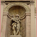 Statue de la Vierge du Mont-Carmel, détail de la façade de l'église des Grands Carmes, Marseille !