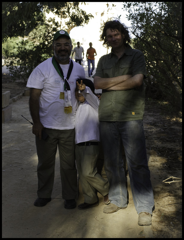 Abu Belal and a nephew