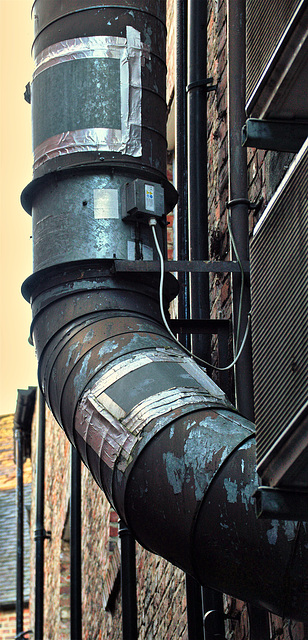 Behind The "Eateries" In The Bigg Market, Newcastle