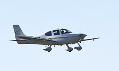 OK-AMR approaching Solent Airport - 2 April 2021