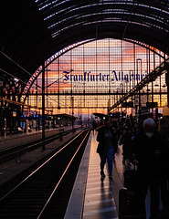 Frankfurt Railway Sky
