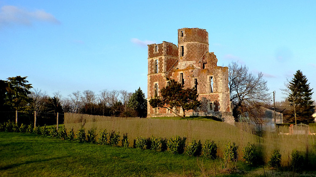 Le château de l'Isle, dernier témoin des colères de la Loire...