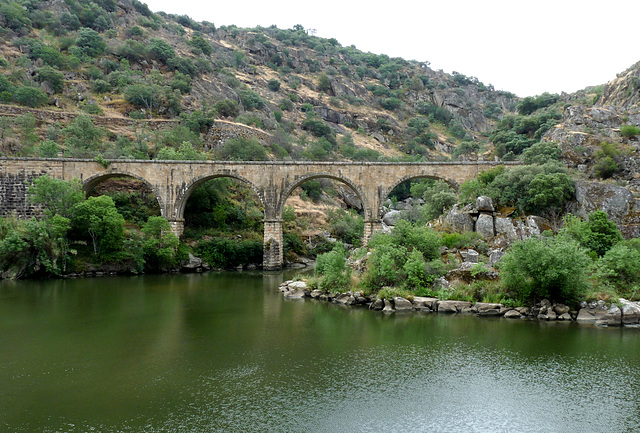 Douro Valley Railway Bridge near Pinhao