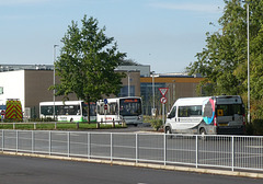 Buses at the Mildenhall Hub/MCA - 6 Sep 2022 (P1130255)