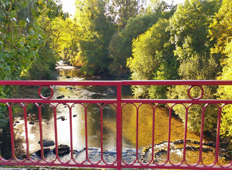 The Sarthe sometimes looks like a mountain river... HFF