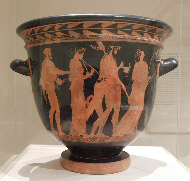 Terracotta Bell-Krater Attributed to the Methyse Painter in the Metropolitan Museum of Art, September 2018