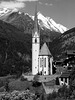 Swiss Tour 391b Heiligenblut Church bw
