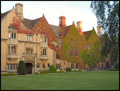 Magdalen College creeper